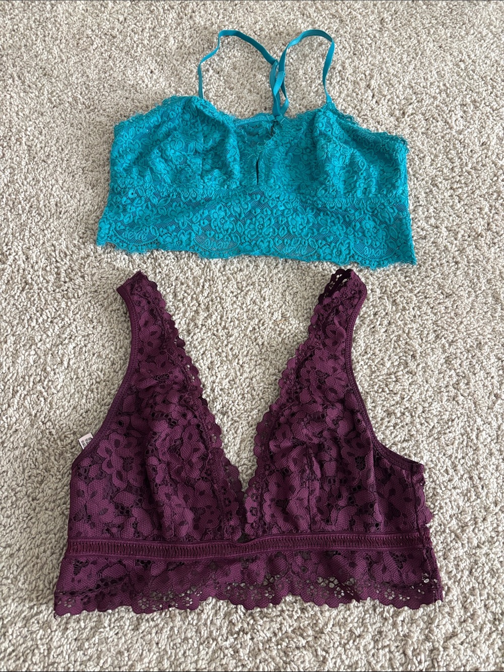 Lace Bralette Duo